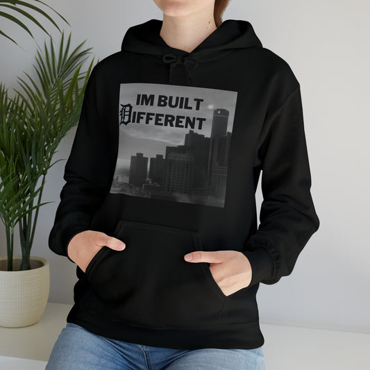 I'm built Different Unisex Heavy Blend™ Hooded Sweatshirt
